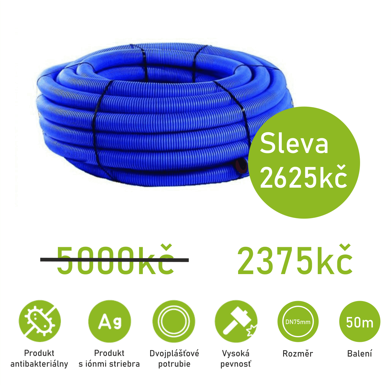 Flexibilní potrubí REKUPERACE